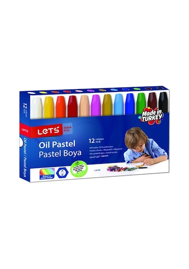 Lets 12 Renk Pastel Boya N11.4548