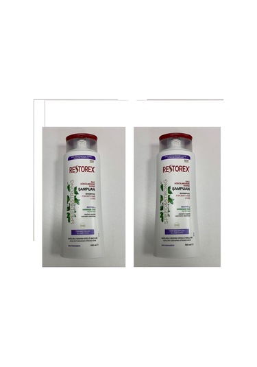 Restorex Sampuan Sağlıklı Uzama Etkili 500 Ml Saç Dökülmesine Karşı X 2 Adet