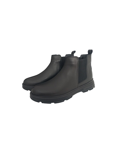 Growish Ge0157-3 Hakiki Deri Kaydırmaz Kauçuk Taban Chelsea Bot