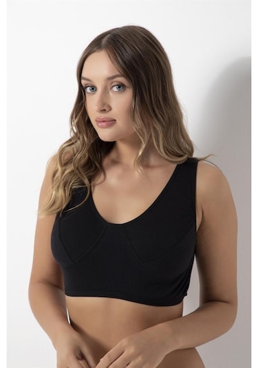 6 Lı Paket Özlem Bayan Yarım Atlet Sütyen 1405