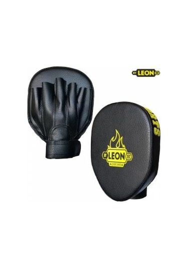 2Adımspor Leon Wall Taekwondo Kick-Boks Parmaklı Ellik Lapa Siyah