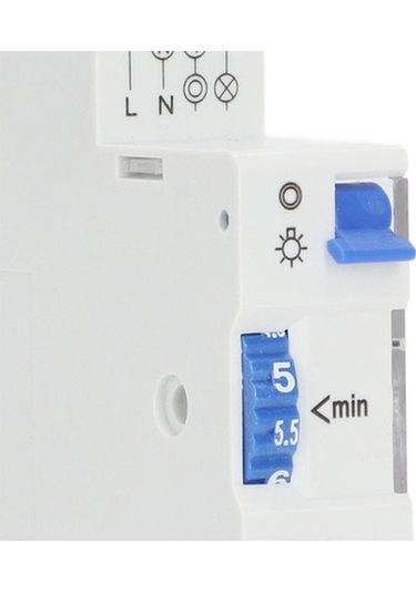 Besthome1 1-7 Dakika Mekanik Zamanlayıcı 230v Ac 16a Elektrikli Cihazlar İçin Modüler Ray Montajlı Neon Isıtıcı Işık Kontrolü