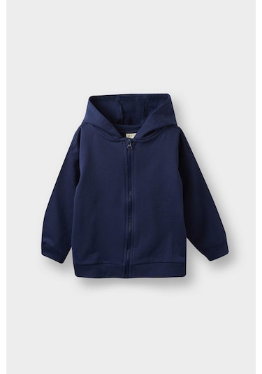 Defacto Erkek Bebek Kapüşonlu Basic Düz İçi Yumuşak Tüylü Fermuarlı Sweatshirt A7387a525aunv241 Lacivert Defacto Erkek Bebek Kapüşonlu Basic Düz İçi Yumuşak Tüylü Fermuarlı Sweatshirt A7387a525aunv241 Lacivert