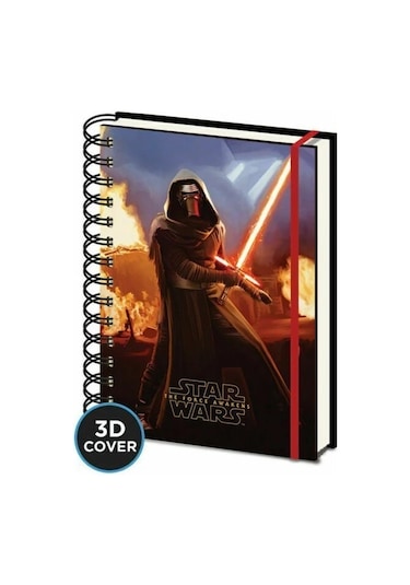 A5 3 Boyutlu Defter Star Wars Episode Vıı Kylo Ren Çok Renkli