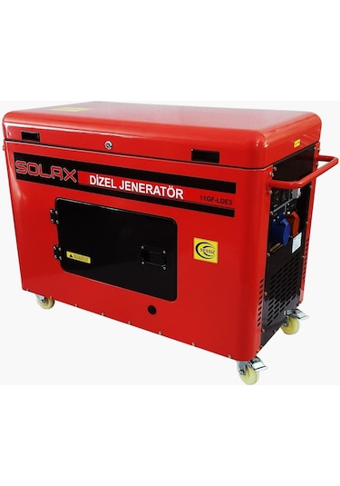 Solax 11Gf-Lde3 Marşlı Kabinli Trifaze Dizel Jenerator