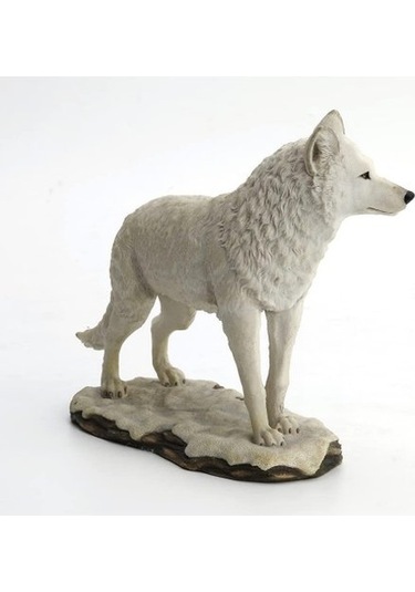 Veronese Design Beyaz Kurt Ayakta Dururken