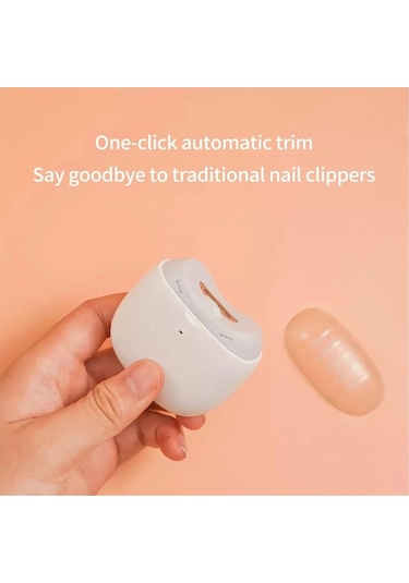 Xiaomi Seemagic Elektrikli Otomatik Tırnak Makası - Beyaz