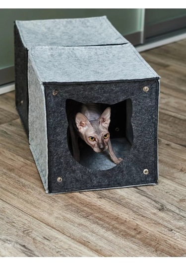 Eva Pets Yataklı Kedi Ve Köpek İçin Labirent Ev 177871237