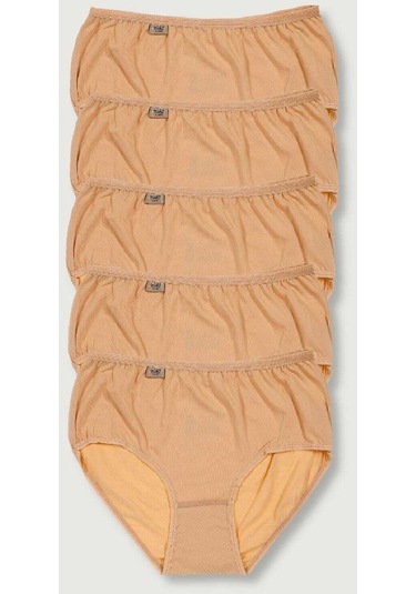 Bonbonetti Kadın Ten 5'Li Paket Likralı Bato  Elf568T0924Ccm5 Ten Kadın Külot Ten Rengi