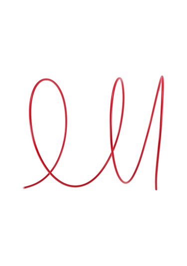 Teltree Yüksek Performanslı Bisiklet Hidrolik Disk Fren Kablosu - 2.5m, Kırmızı, Sıcaklık Dirençli Pbt Tüp Kırmızı