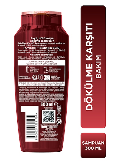 Elseve Komple Direnç Dökülme Karşıtı Bakım Şampuanı 300 ML