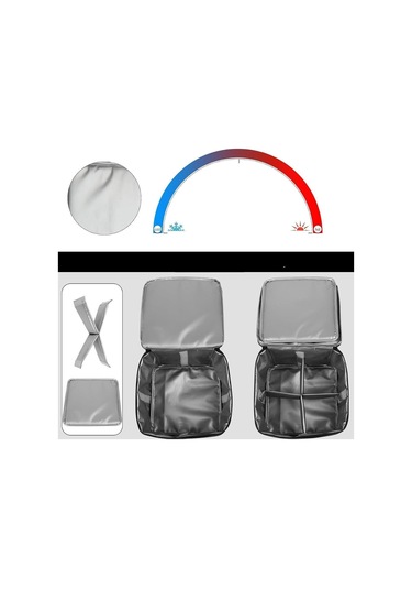 Suntek Soğutucu Çanta Piknik Çantası Yemek Teslimat Siyah