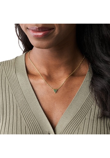 Fossil Ja7112-710 Kadın Kolye Altın