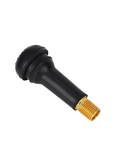 Yaleker 10 Adet Tr414 Lastik Ventili - Kauçuk Malzeme, 11.5mm Jant Delik Uyumlu, Isı Ve Soğuk Dayanıklı, Yerine Konulabilir Vantil Çekirdeği Yok