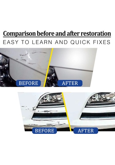 Vkemall Araba Boya Çizik Tamiri Aracı - Profesyonel Polişleme Ve Giderici - Hafif Çizikler İçin Hızlı Tamir