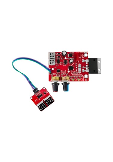 Gatherco Nokta Kaynak Makinesi Zaman Kontrol Kartı 100a Nokta Kaynak Kontrol Kartı Akım Dijital Ekran Kontrol Kartı