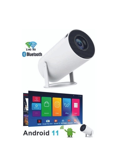 Taşınabilir Hd Sinema Projektörü, Bluetooth, Android Uyumlu, Ev Eğlencesi İçin İdeal-134681