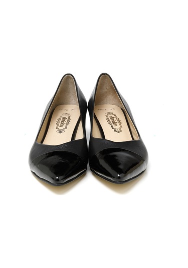 Topuklu/ Stiletto Kadın Rc-4006 Deriden Siyah Siyah