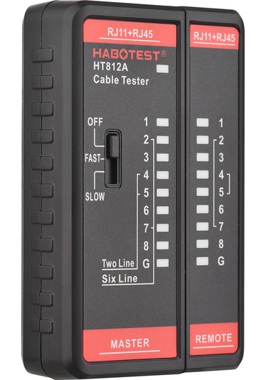 Habotest Habotest Ht812a Ağ Kablosu Test Cihazı Kablo Takip E21513