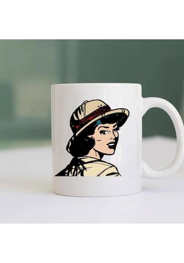 Kadın Herzaman Haklı Tasarımlı Kupa Bardak 7492