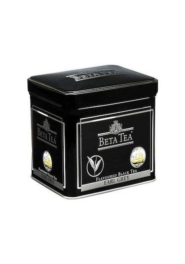 Beta Tea Earl Grey Bergamot Aromalı Siyah Dökme Çay Teneke 500 G