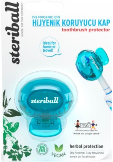 Steriball Diş Fırçası Koruma Kabı 4 Adet