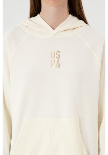U.s. Polo Assn. Kadın Sweatshirt 50313611-vr256 İnci