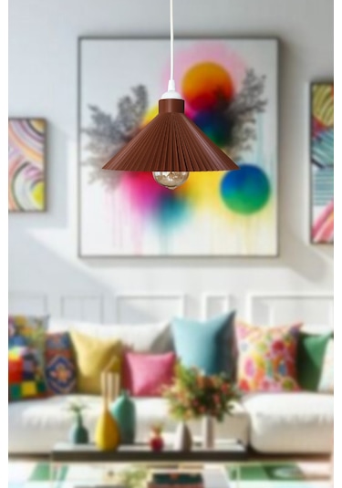 Salon Avize,mutfak Avize,14 Farklı Renk Yatak Odası Avize,pinterest Avize, Bohem Avize E27 Duy Kahverengi