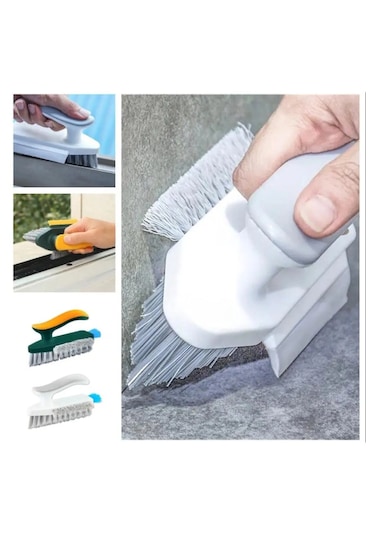 Tineke Saplı Çok Amaçlı Sert Temizlik Fırçası Fayans Lavabo Halı