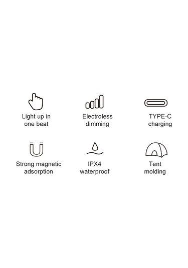 Shinetrip Açık Taşınabilir Kamp Işık Usb Şarj Edilebilir Kompakt Yeşil