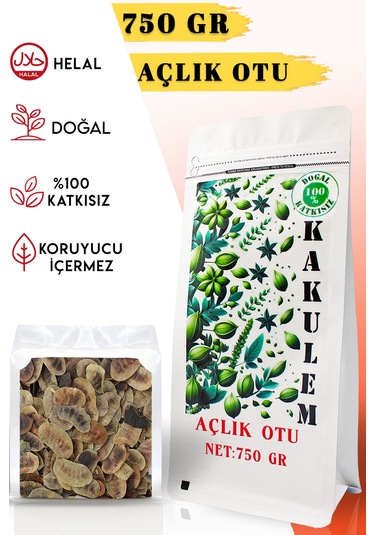 Kakulem Sertifikalı 750 Gr Açlık Otu Sinameki Tokluk Hissi