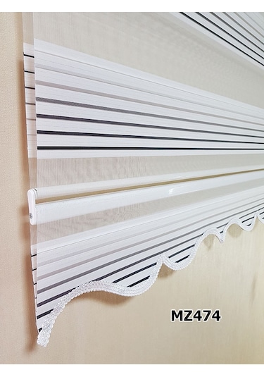Bbb Pliseli Stor Zebra Perde Renk Geçişli Seçenekli Mz474