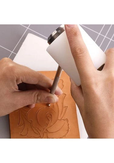 Willowhaven T Şekilli Çiziksiz Ve Sessiz Nylon Çekiç, Ergonomik Ahşap Sap