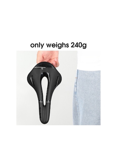 Dancemonkey Konforlu Bisiklet Sele - Ergonomik, Havalandırmalı, Su Geçirmez, Prostat Desteği Mtb/yol Bisikleti Selesi Siyah Siyah