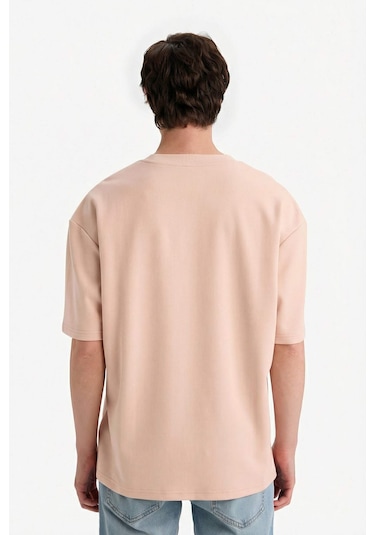 Defacto Nefes Alabilen Oversize Tişört X3926az26sppn287 Pembe-pn287