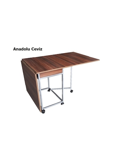 Leylekmobilya Katlanır 10 Kişilik Montajı Yapılmış Ahşap Yemek Masası Leylekmobilya Katlanır 10 Kişilik Montajı Yapılmış Ahşap Yemek Masası