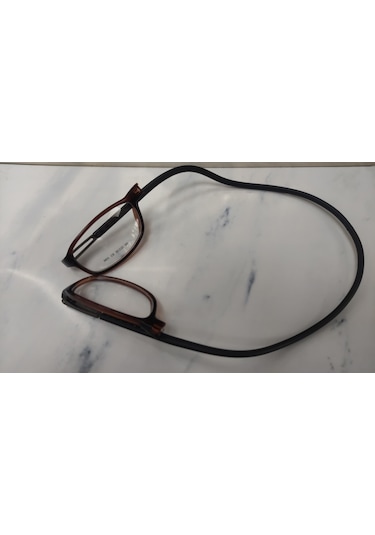 Vinaldi Vi629 Unisex Mıknatıslı Medium Mavi Işık Korumalı Gözlüğü Şeffaf - Kahverengi