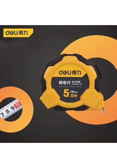 Style5-5m-19mm-deli Yüksek Hassasiyetli Çelik Mezura Sistemi Otomatik Kilit Mezura 3 5m Geri Çekilebilir Profesyonel Ağaç İşleme Ölçme Aletleri