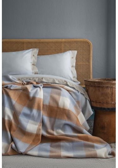 Apricitas Porto Indıgo Battaniye+nevresim Tk. Çift Kişilik Ren