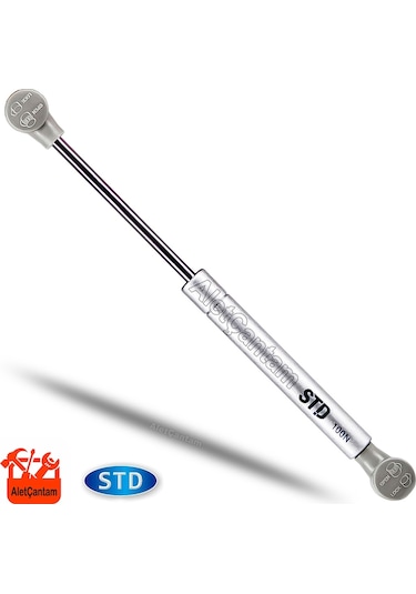 Std Piston Dolap Kapak Amortisörü Gazlı Kapak Pistonu 100n