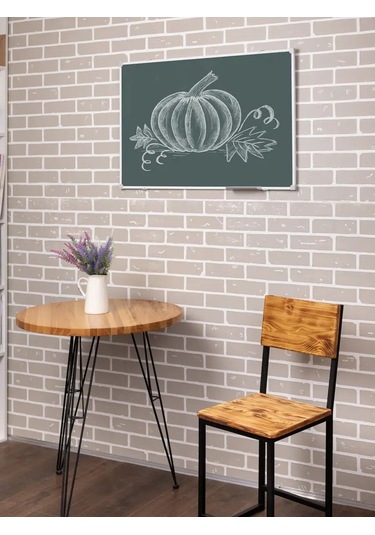 Infıld 45x60 Cm Pvc Profilli Manyetik Tebeşirli Tahta 168215568 Diğer