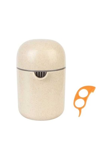 Ulzyvf Taşınabilir Sıkacağı Sıkacağı Rotasyon Manuel Limon El Basın Ti