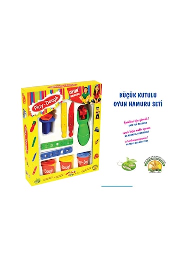 Play Dough Doğal Oyun Hamuru Seti 9 Parça