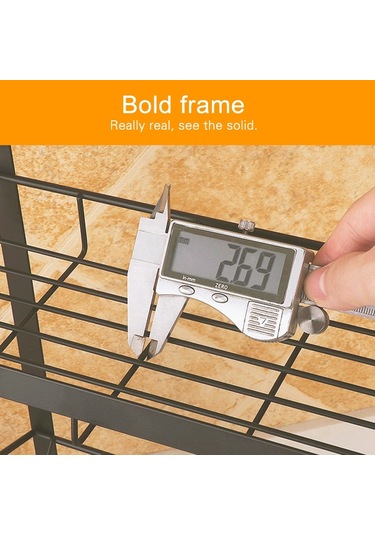 Sones Yaratıcı Mutfak Üç Katlı Depolama Rafı Baharat Rafı Diğer