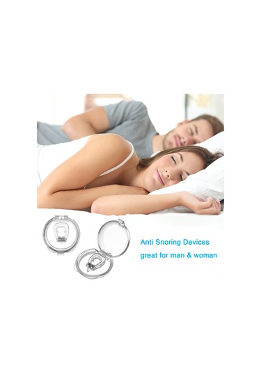 Hangfox Eva Uyku Ve Horlama Yardımı Manyetik Burun Klipsi - 6 Adet Renkli Kutuda