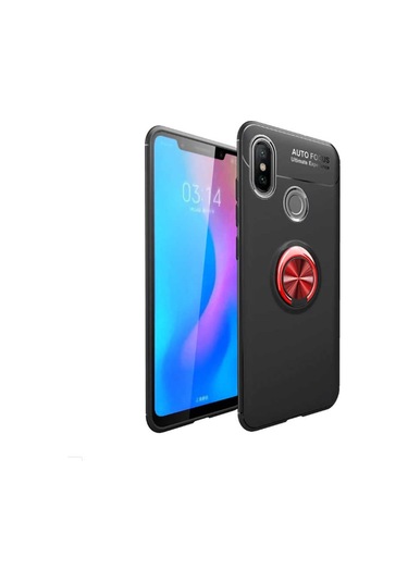 Xiaomi Redmi Note 7 Kilif Yüzüklü Magnetli Ravel Case 389753336