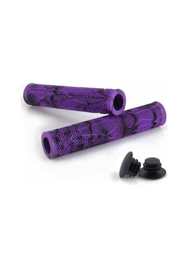 Epic 165mm Mor Siyah Renkli Bmx Dirt Jump Bisiklet Elcik Mor