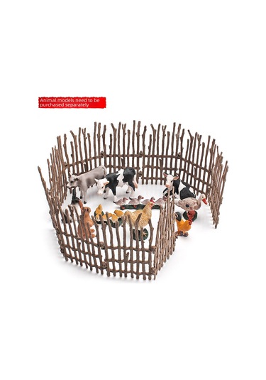 Konesam Küçük Çiftlik Hayvanları İçin Simülasyonluk Yetiştirme Kafesi, Dekoratif Sahne Aksesuarı, Eğitici Model, Dayanıklı Malzeme İle 125g