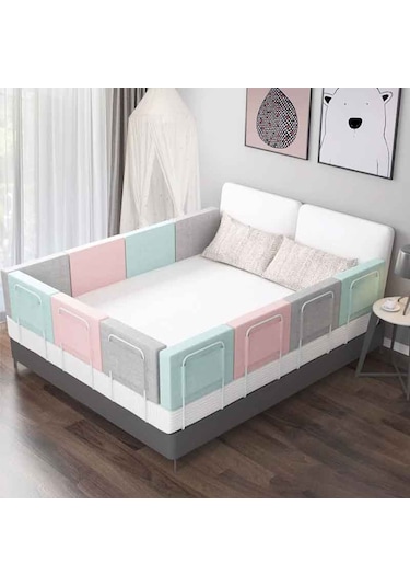 150 Cm Serenity Xl Yeni Nesil Yatak Bariyeri Korkuluğu Grey