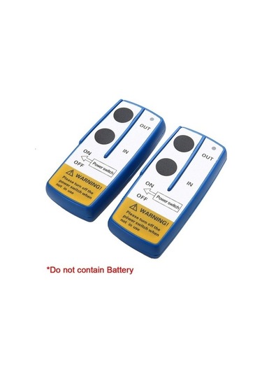 Trendooze 12v 50m Kablosuz Vinç Kumanda - Jeep İçin 17.000lb Kapasiteli, Uzaktan Kontrol